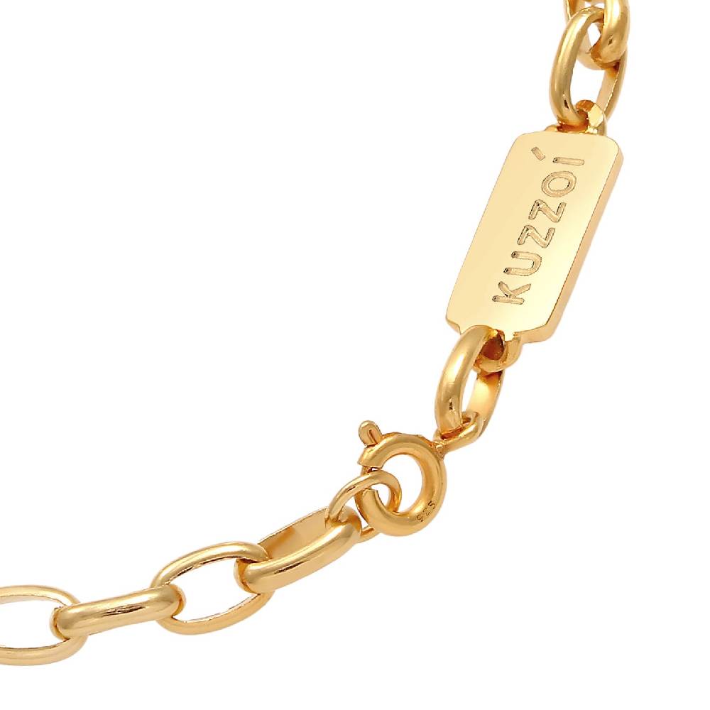 Kuzzoi Glieder-Armband Oval Neuheiten