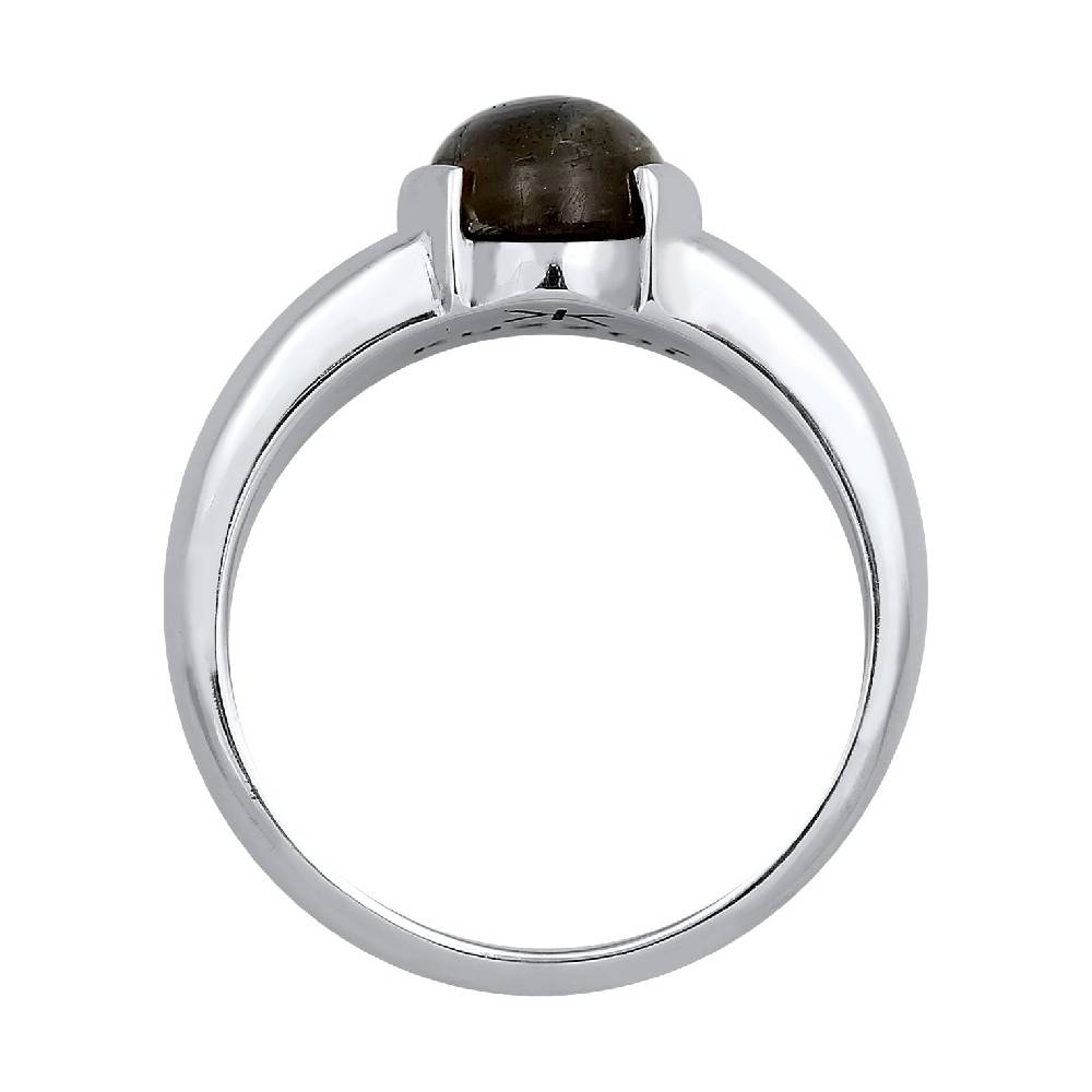 Kuzzoi Siegelring Oval | Labradorit (Grau) Zeitbegrenzte Promotion