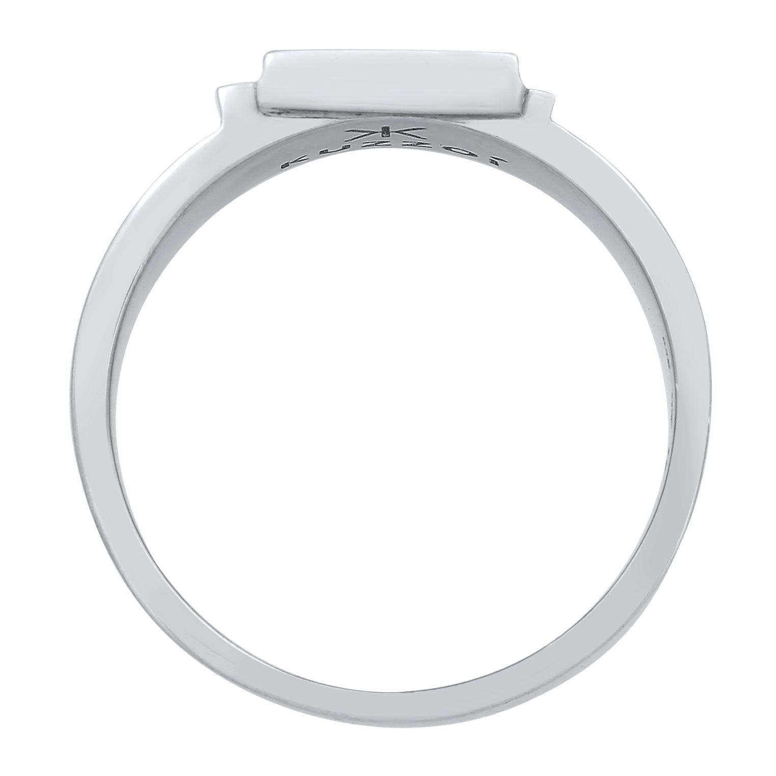 Kuzzoi Siegelring Matt Basic 50% Rabatt mit kostenlosem Versand