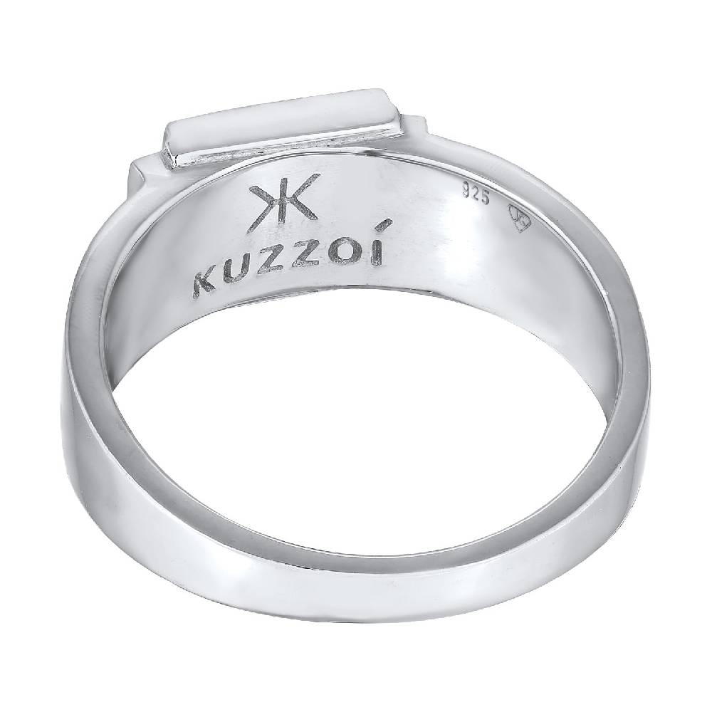 Kuzzoi Siegelring Matt Basic 50% Rabatt mit kostenlosem Versand