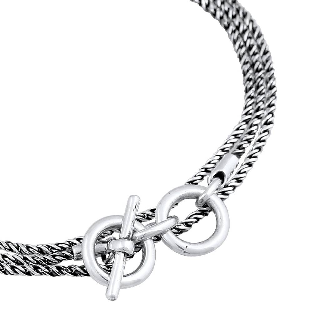 Kuzzoi Armband Kordelkette T-Bar Fabrik Onlineshop