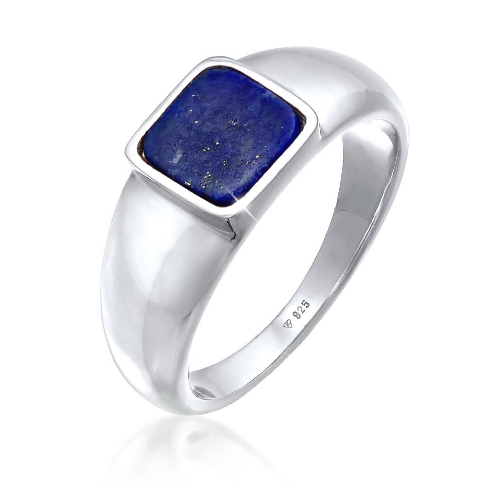 Kuzzoi Siegelring Quadrat | Sodalith (Blau) Osterangebot