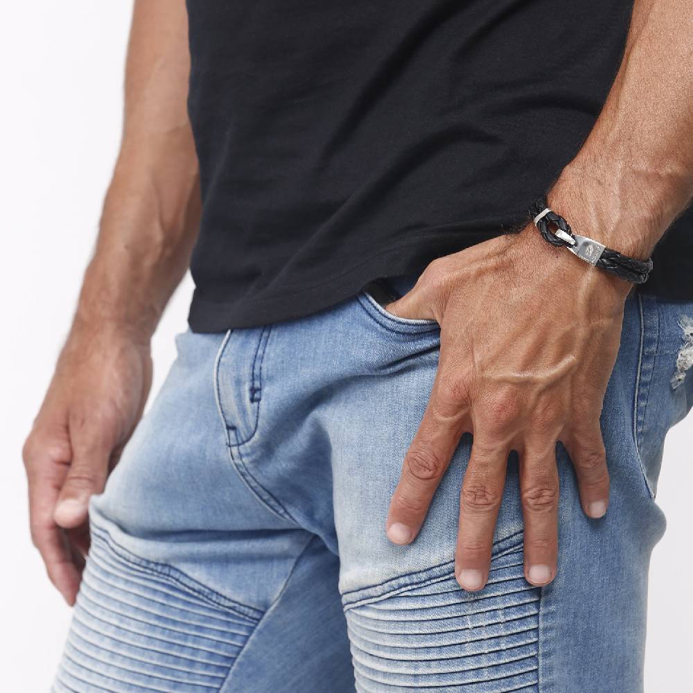 Kuzzoi Armband Haken Verschluss | Leder Lagerräumung