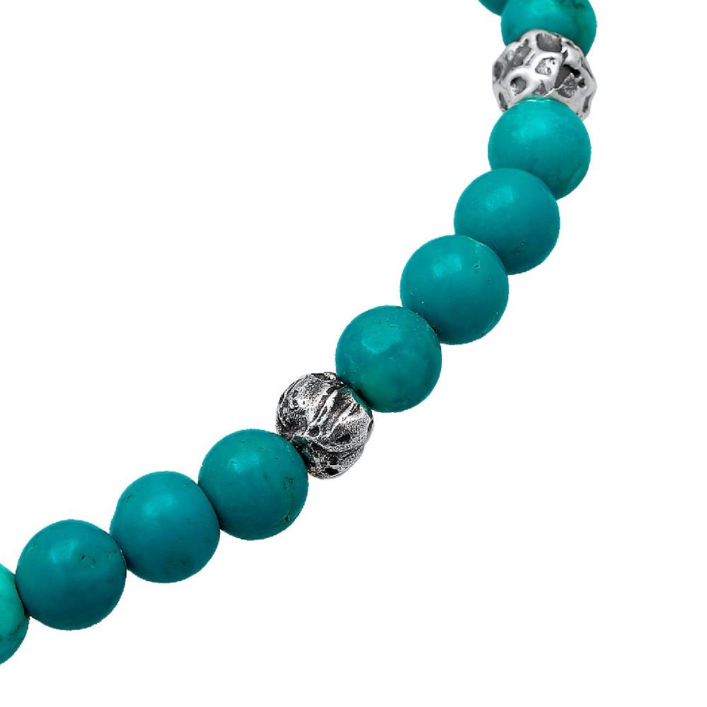 Kuzzoi Armband Beads | Howlith (Türkis) Neueste Mode