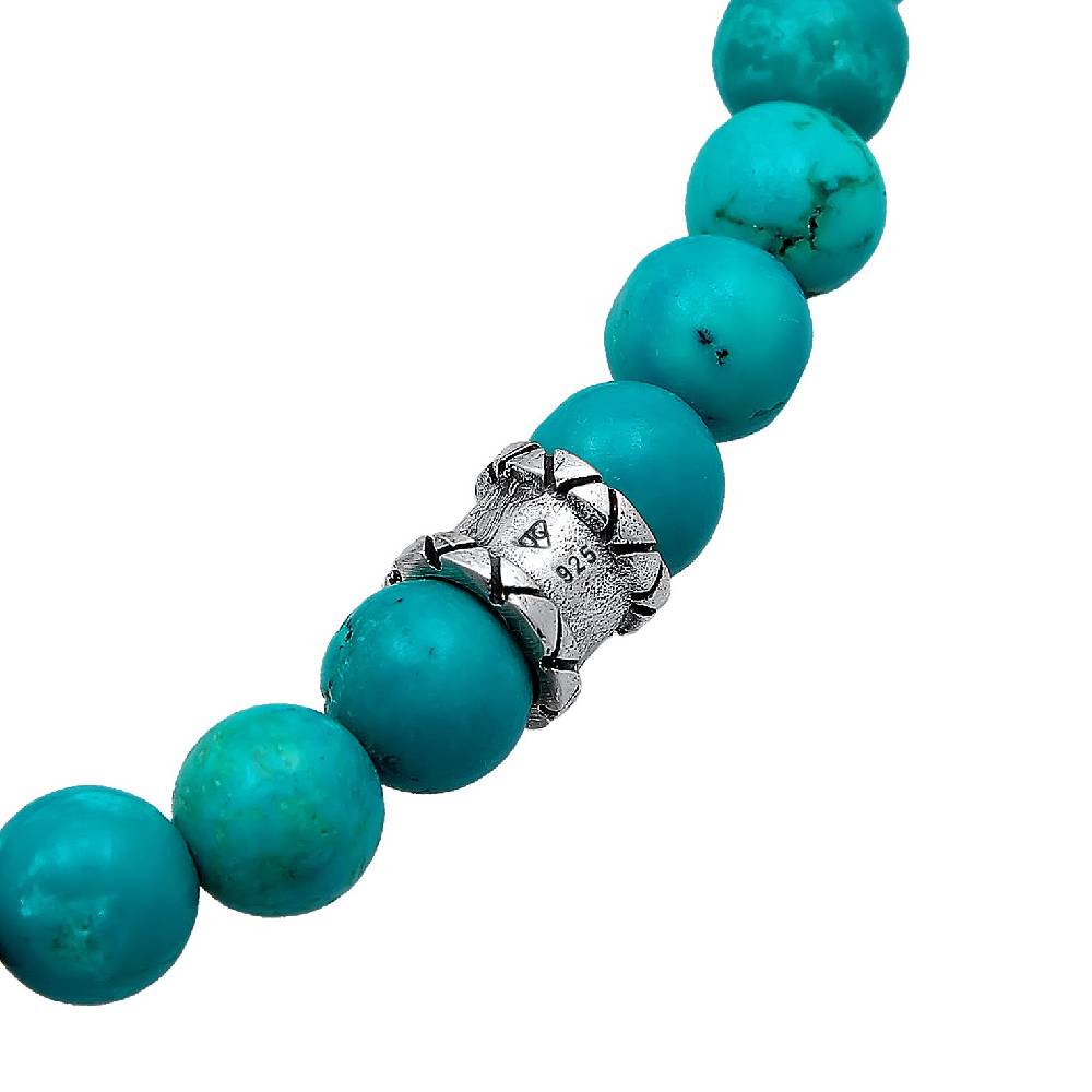 Kuzzoi Armband Beads | Howlith (Türkis) Neueste Mode