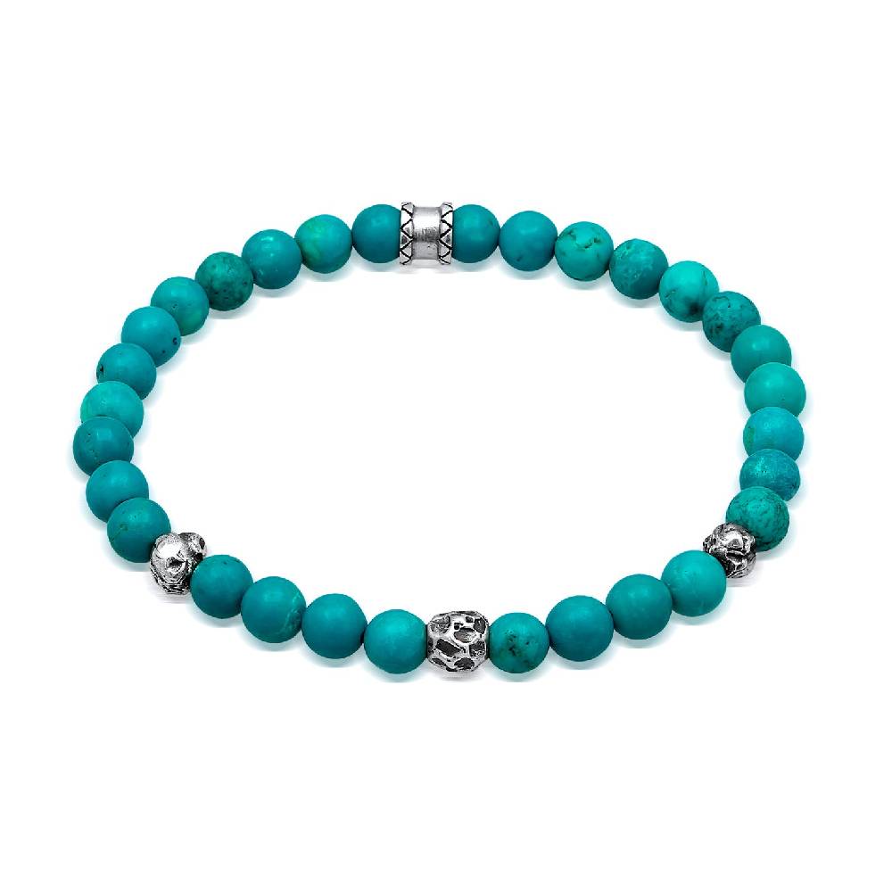 Kuzzoi Armband Beads | Howlith (Türkis) Neueste Mode