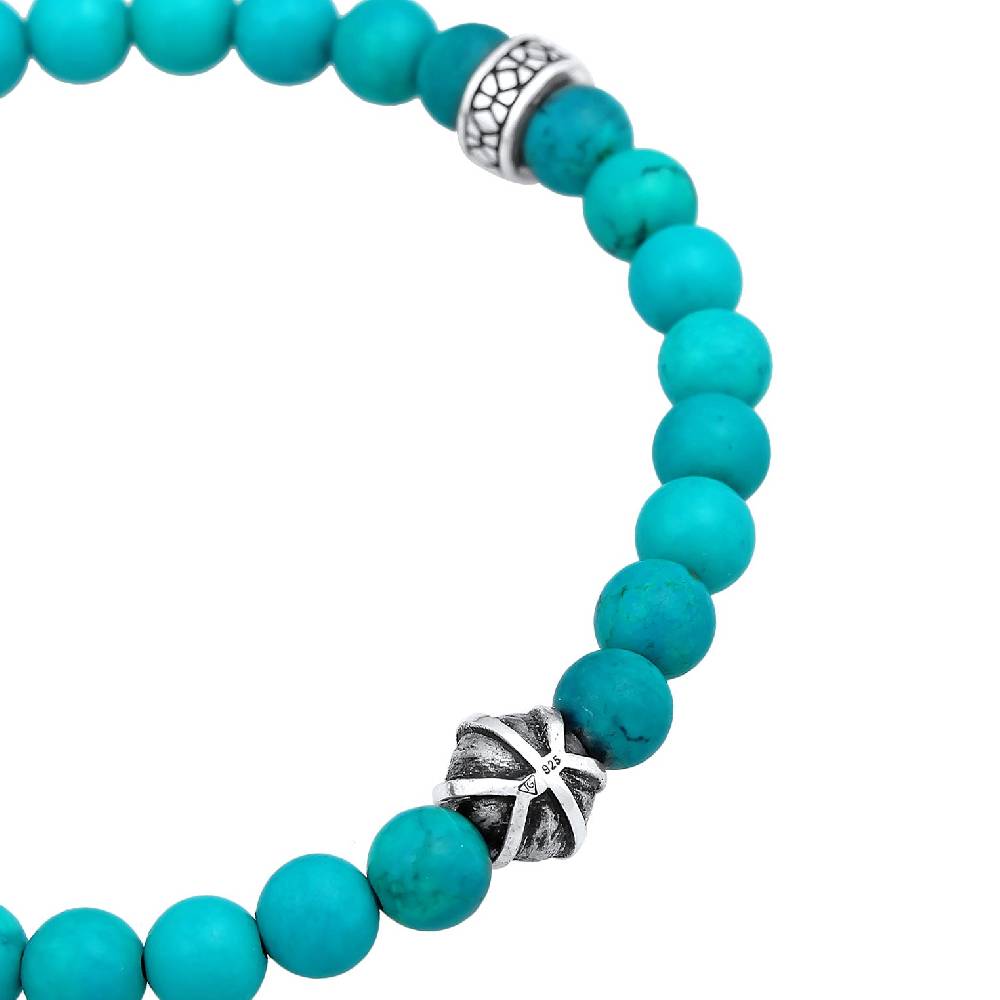 Kuzzoi Armband Bead | Howlith (Türkis) JETZT KAUFEN