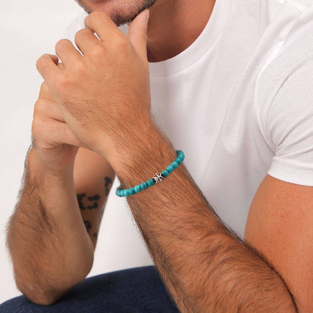Kuzzoi Armband Bead | Howlith (Türkis) JETZT KAUFEN