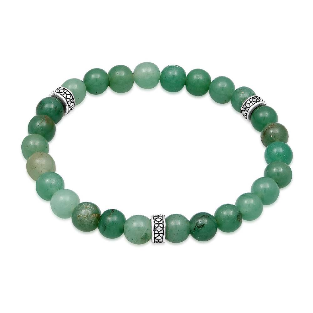 Kuzzoi Armband Beads | Aventurin (Grün) Black Friday Preise