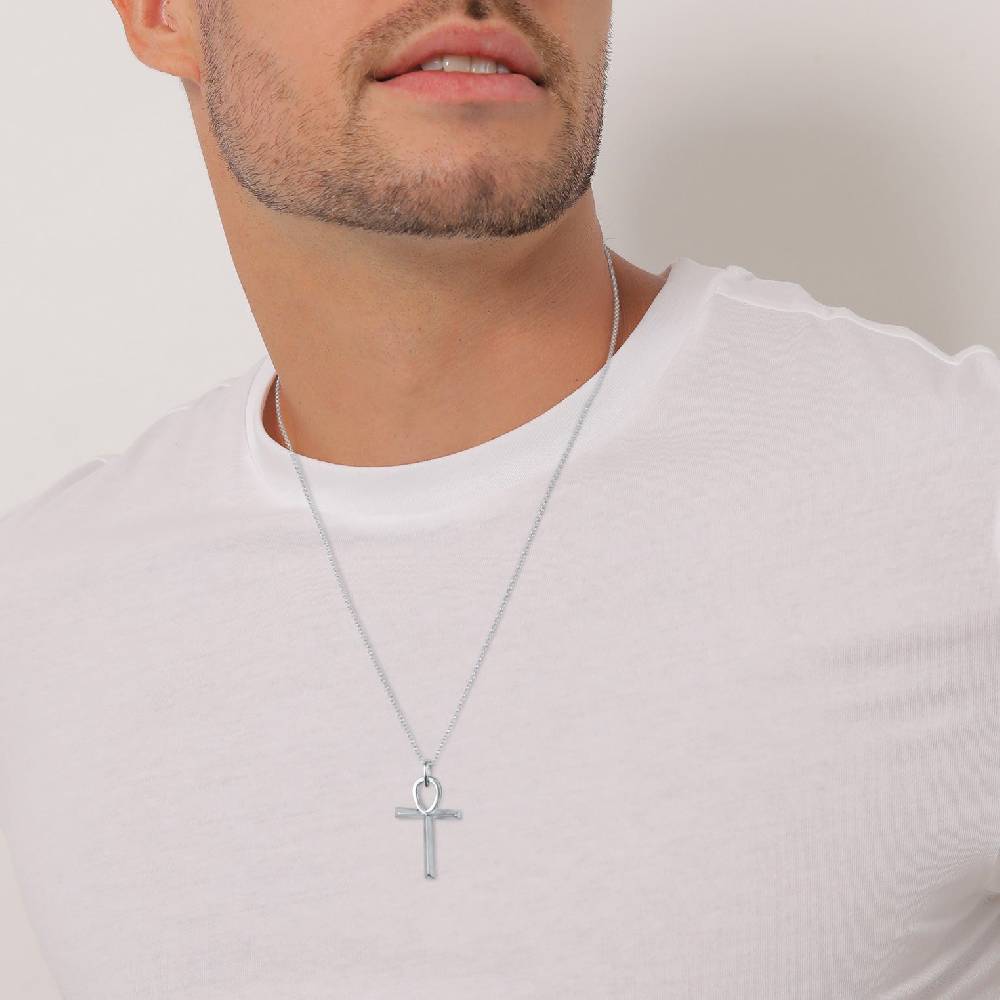 Kuzzoi Halskette Ankh Kreuz Anhänger Outlet