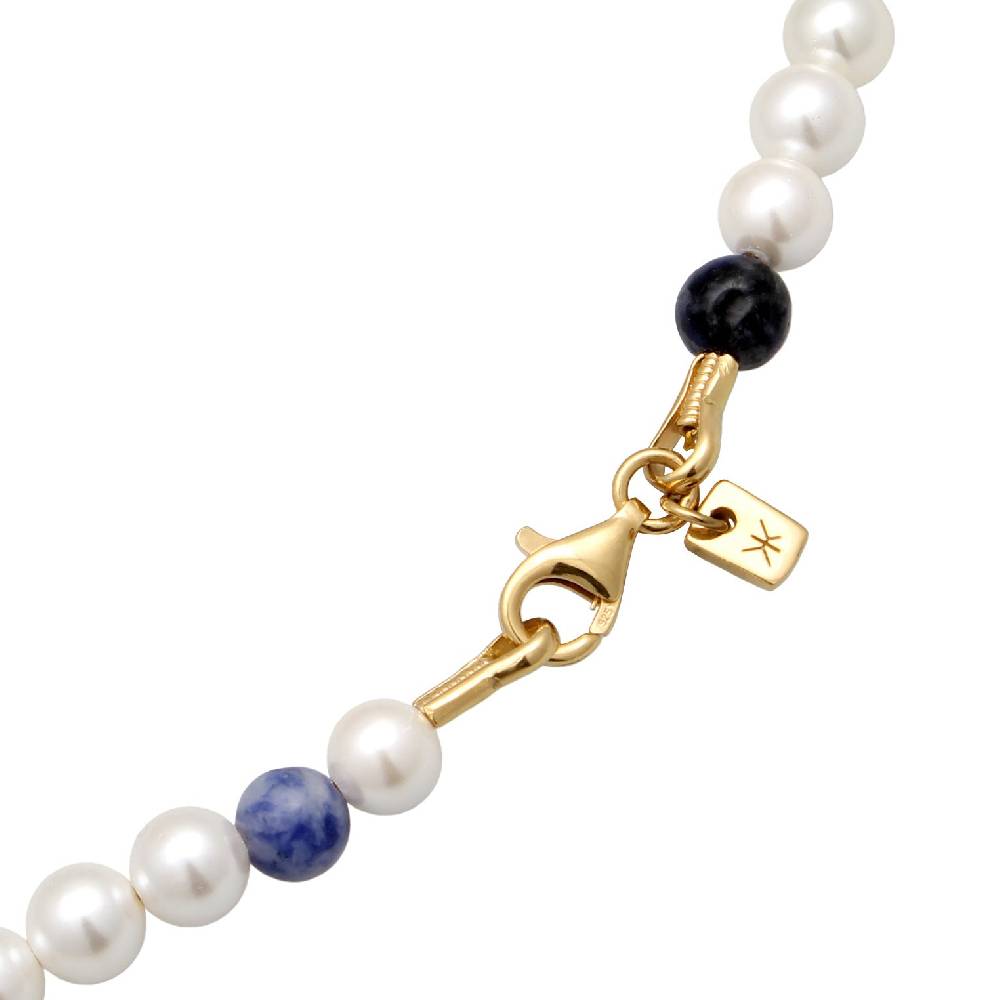 Kuzzoi Halskette Beads | Achat, Muschelkernperlen Hotsell