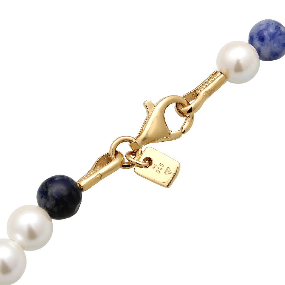 Kuzzoi Halskette Beads | Achat, Muschelkernperlen Hotsell