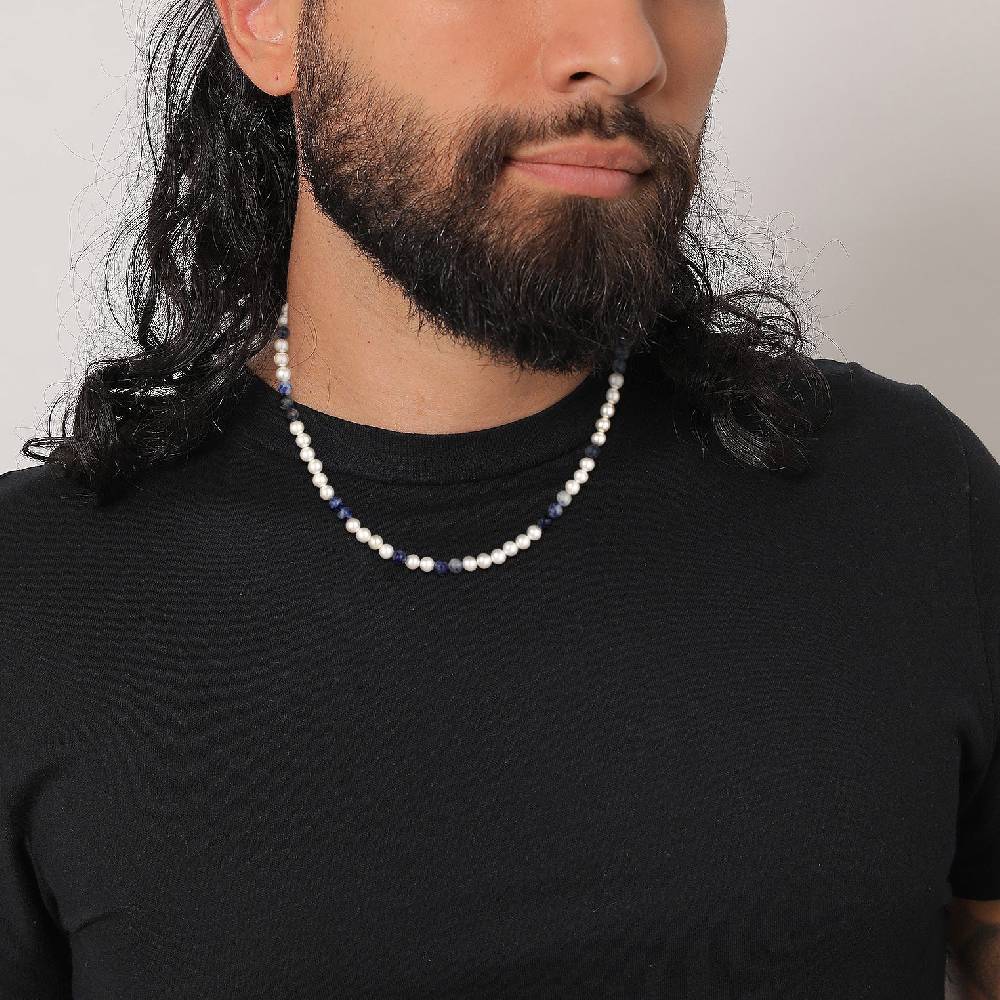 Kuzzoi Halskette Beads | Achat, Muschelkernperlen Hotsell