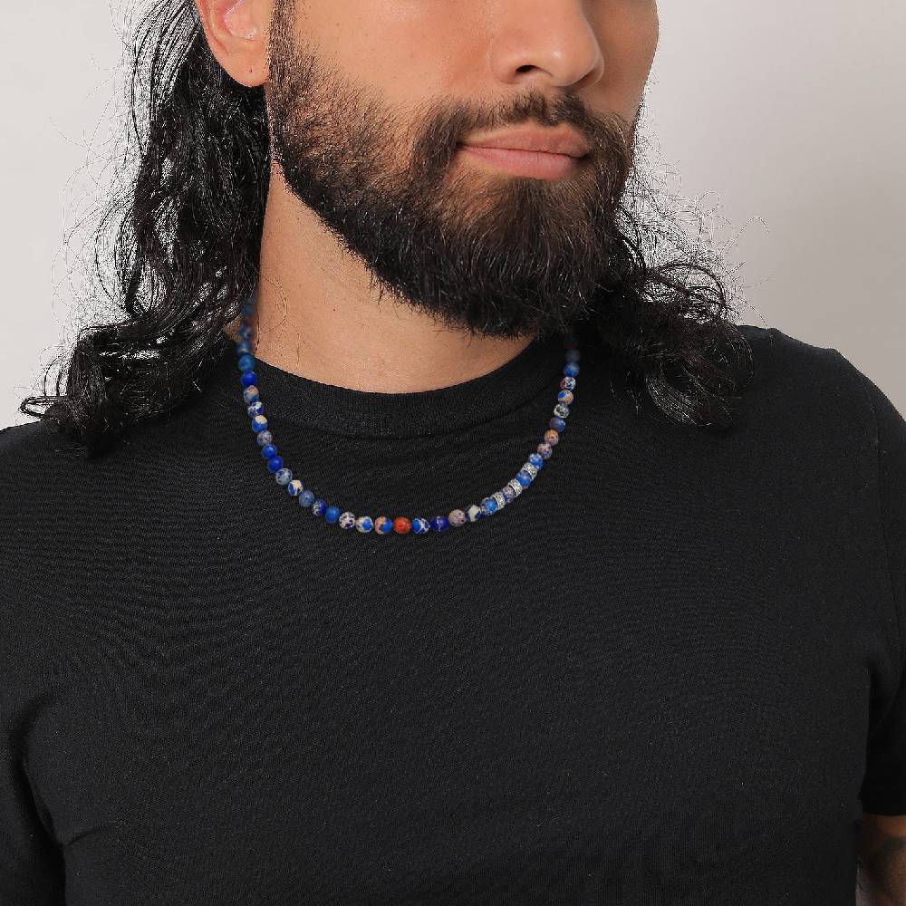 Kuzzoi Halskette Beads | Achat (Blau) Exklusivangebot