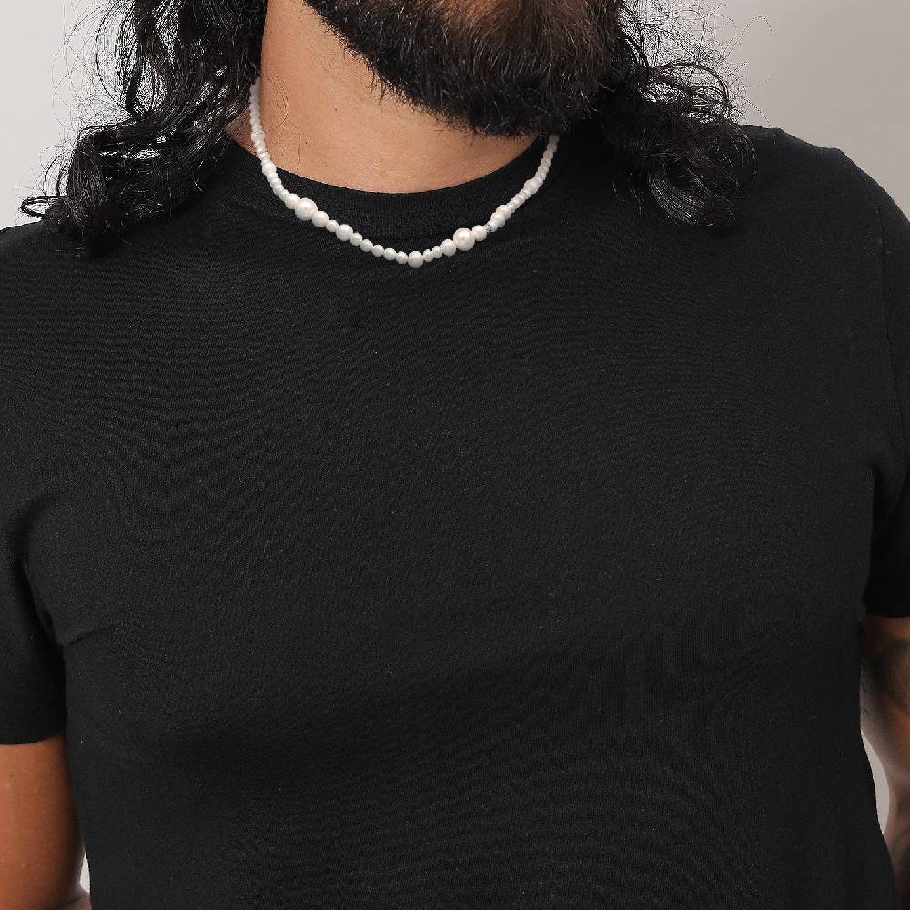 Kuzzoi Halskette Beads | Muschelkernperlen Rabatte dieses Monats