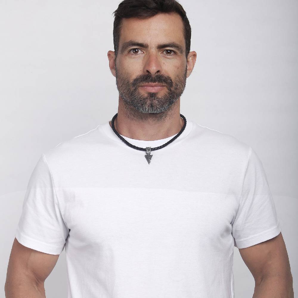 Kuzzoi Halskette Pfeil Anhänger | Leder Günstig kaufen