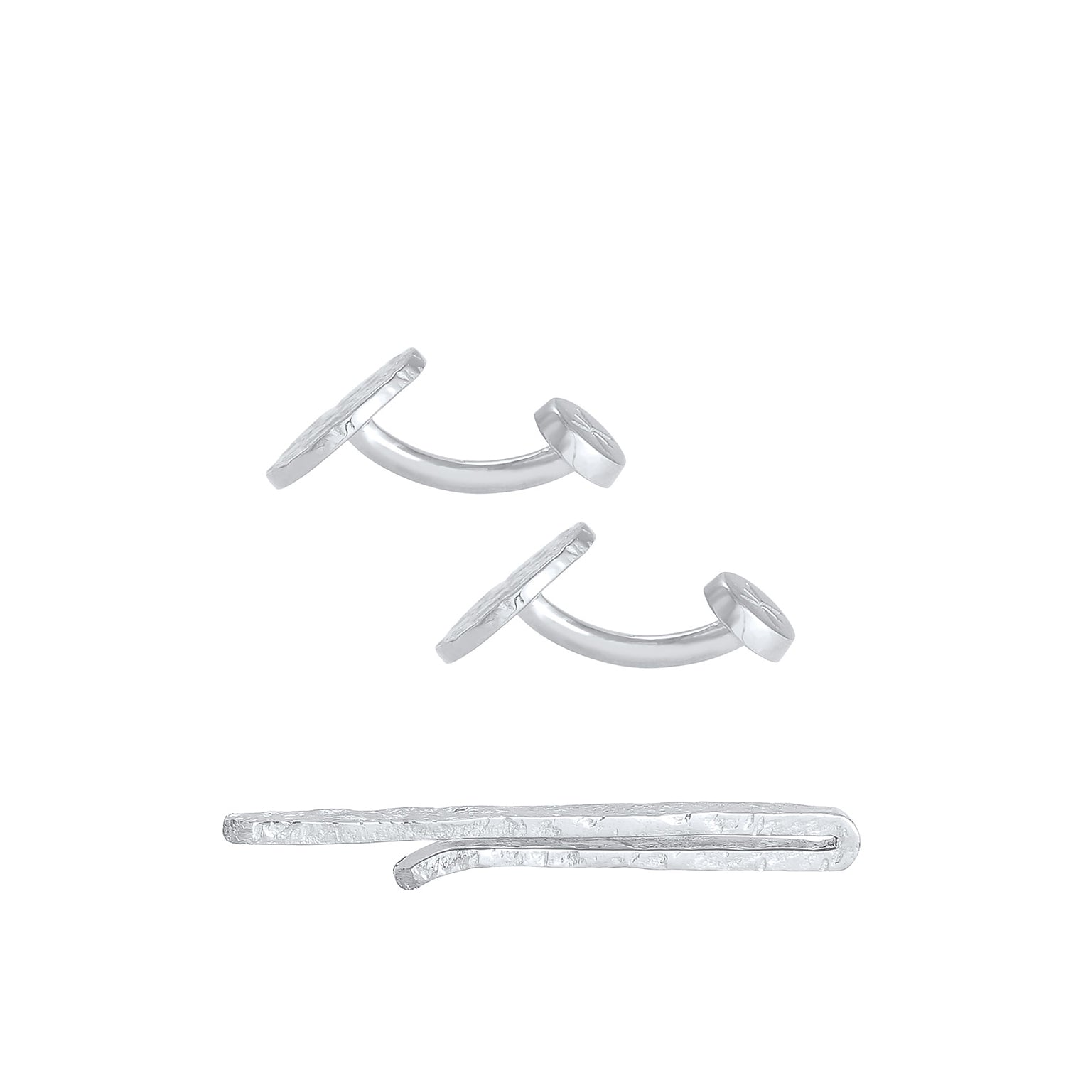 Kuzzoi Schmuckset Manschettenknöpfe Krawattennadel Organic Online Shopping