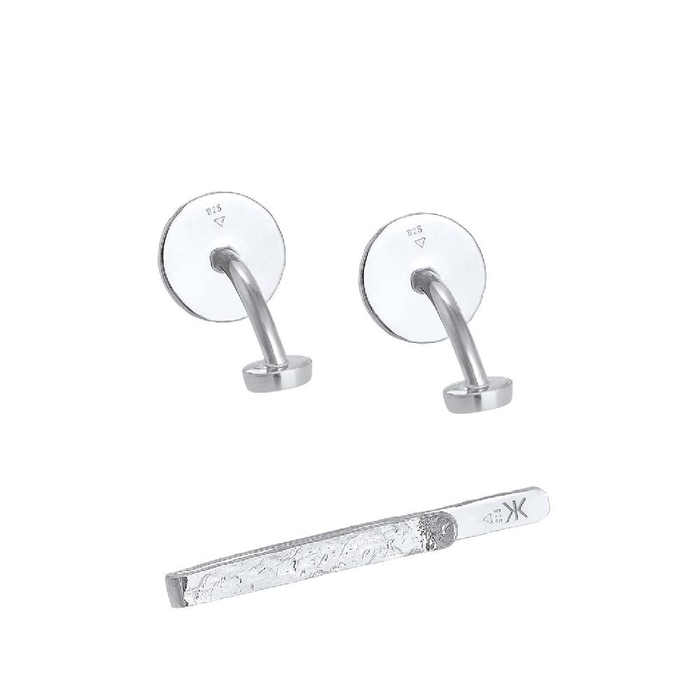 Kuzzoi Schmuckset Manschettenknöpfe Krawattennadel Organic Online Shopping