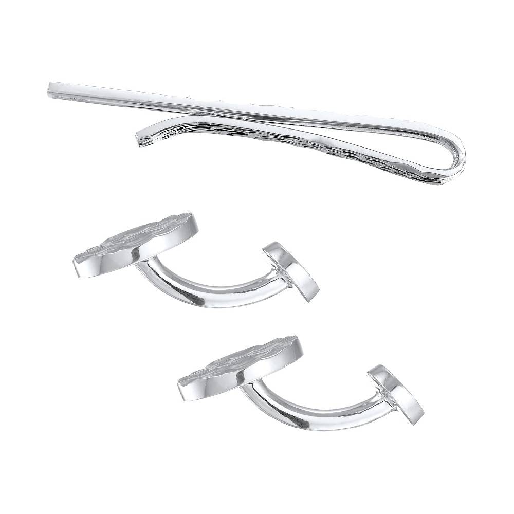Kuzzoi Schmuckset Manschettenknöpfe Krawattennadel Osterangebot