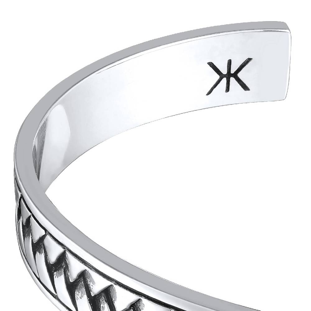 Kuzzoi Armreif | Zopfmuster Valentinstagsangebot
