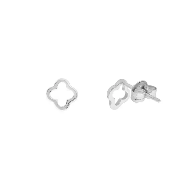 Leaf Jewelry Ohrstecker MINI Clover, 925 Sterlingsilber Weihnachtsangebot