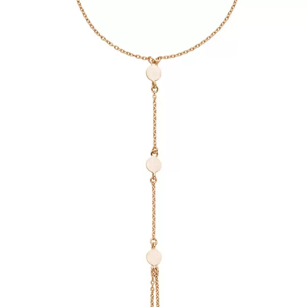 Leaf Jewelry Hand Chain Platelet, 18K Rosegold vergoldet Discount Store für neue Produkte