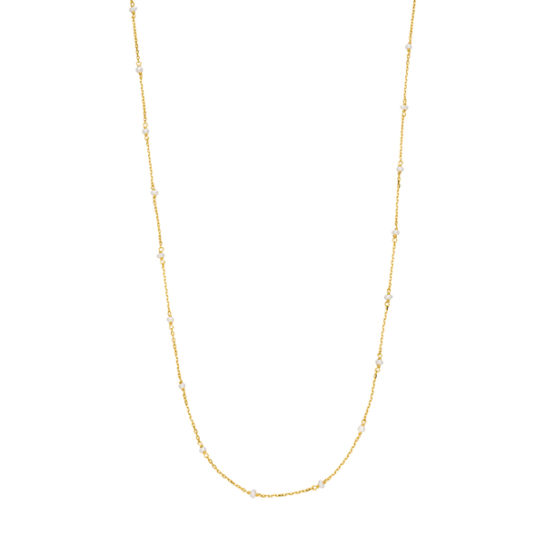 Leaf Jewelry Halskette Pearls, 14K Gelbgold 50% Rabatt mit kostenlosem Versand