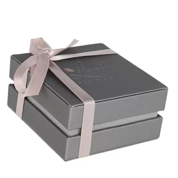 Leaf Jewelry Halskette GENTLE HEART, 14 K Weißgold Black Friday Preise