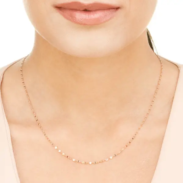 Leaf Jewelry Halskette Shiny Twist, 14K Gelbgold Auslauf