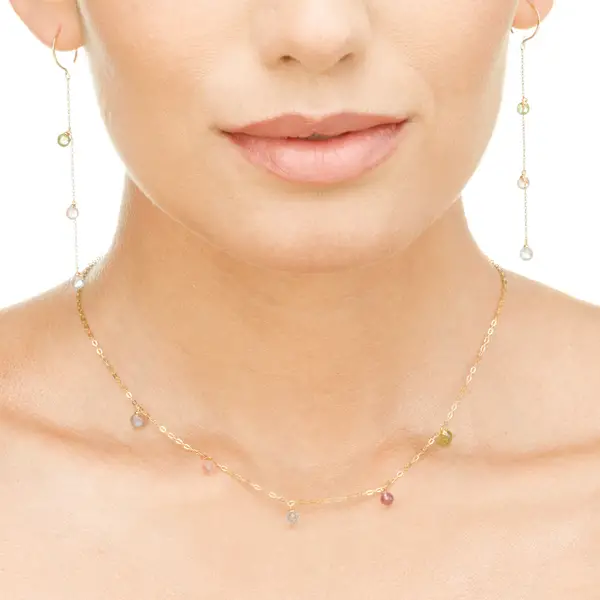 Leaf Jewelry Ohrhänger Sweet Gems, 14K Gelbgold Meist gekauft