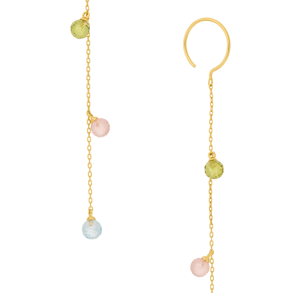 Leaf Jewelry Ohrhänger Sweet Gems, 14K Gelbgold Meist gekauft