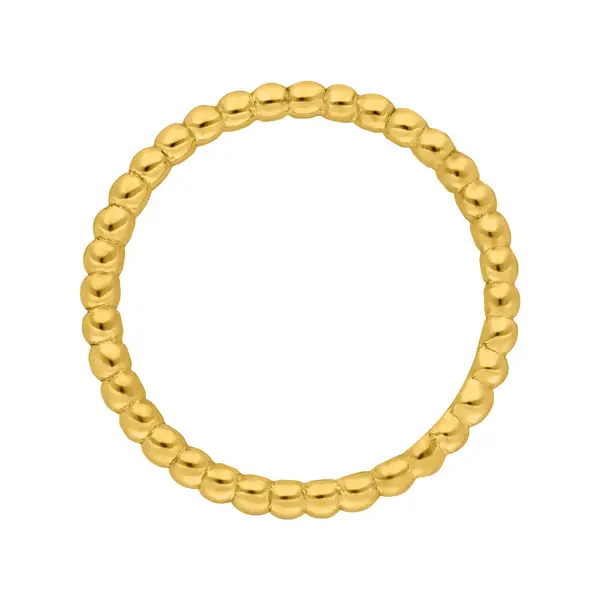 Leaf Jewelry Ring Kugel, 18 K Gelbgold Limitierter Zeitrabatt