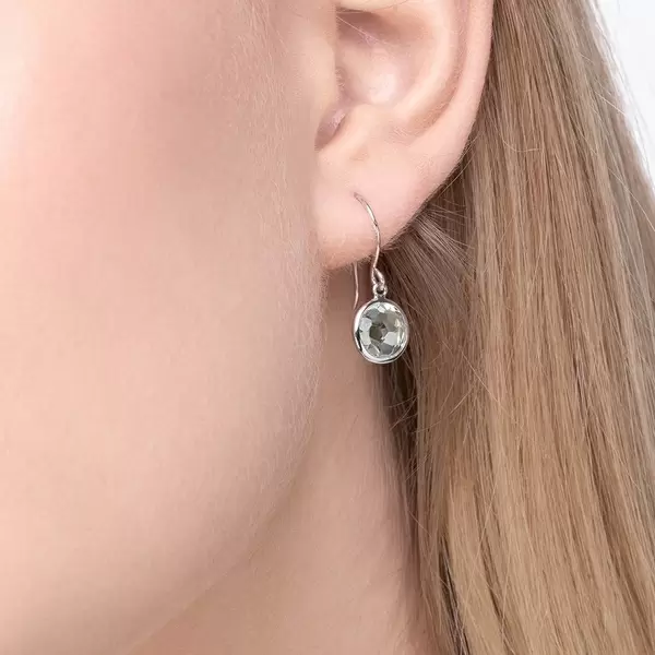 Leaf Jewelry Ohrringe Grüner Amethyst, 14 K Weißgold Bis zu 65% Rabatt