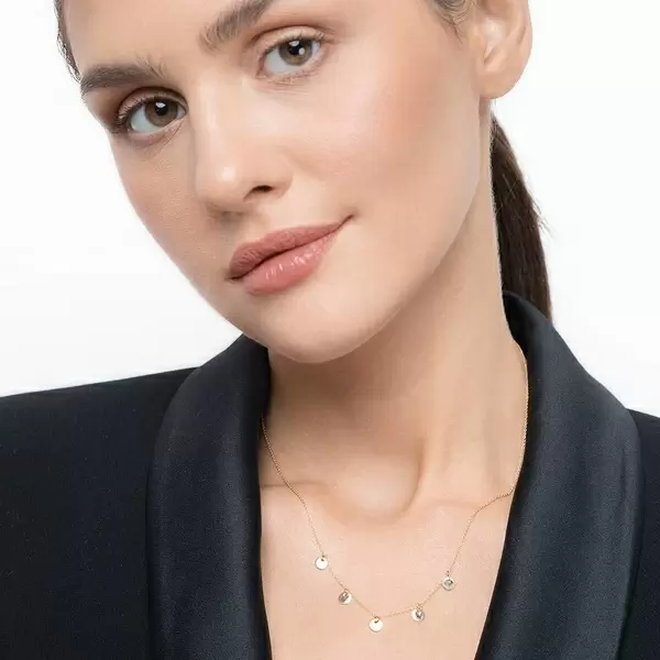 Leaf Jewelry Halskette Platelet, 14 K Gelbgold Super Rabatt