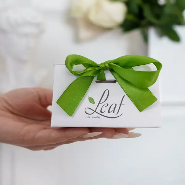 Leaf Jewelry Ohrhänger Gem Drop, Grüner Achat, 18 K Gelbgold vergoldet Sonderangebot der Fabrik