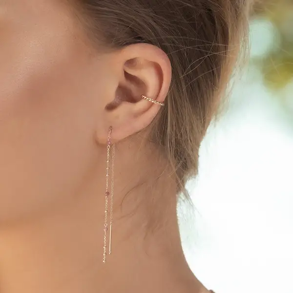 Leaf Jewelry Ohrhänger Flying Gems, Amethyst, 18 K Gelbgold vergoldet Vierteljährliche Förderung