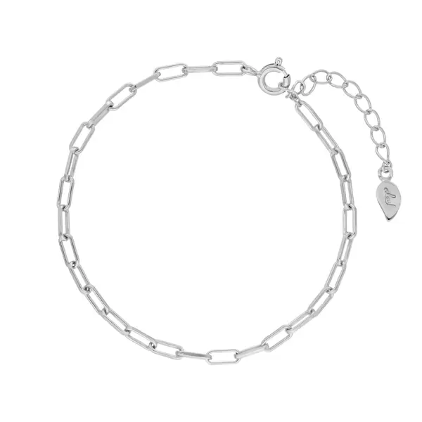 Leaf Jewelry Silber Armkette, CUBE I