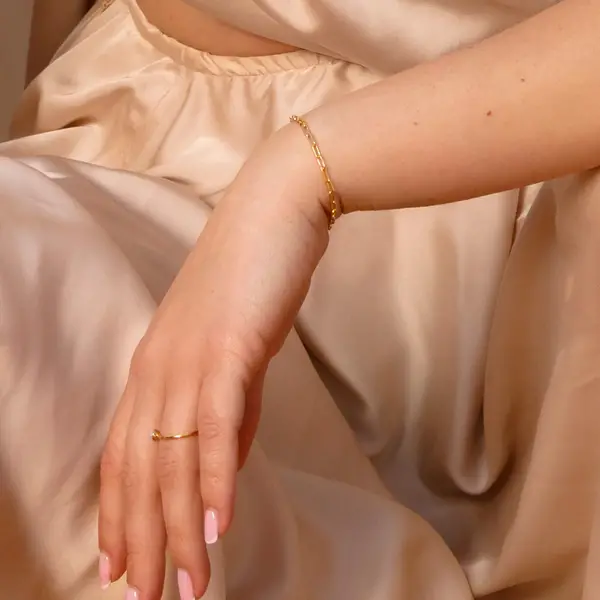 Leaf Jewelry Silber Armkette, CUBE I Begrenzte Freigabe