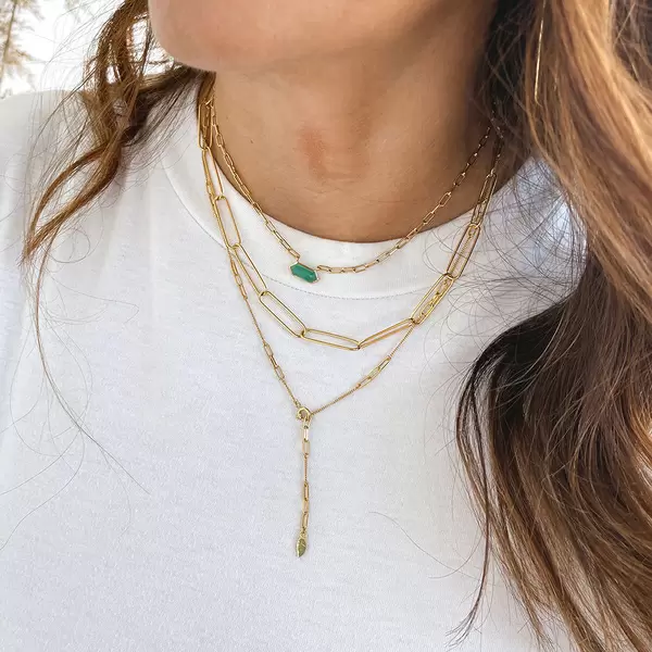 Leaf Jewelry Silber Halskette, CUBE II, Rosegold Letzte 2 Tage