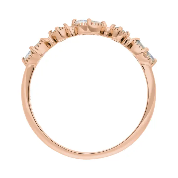 Leaf Jewelry Silber Ring, Oval Gems, Rosegold 50% Rabatt für begrenzte Zeit
