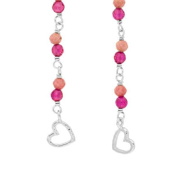 Leaf Jewelry Ohrhänger Rubin, 925 Sterlingsilber 2025