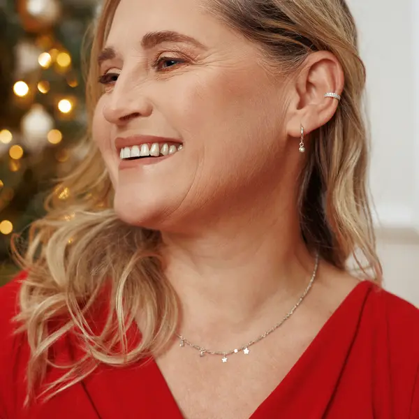 Leaf Jewelry Halskette Labradorit Stars, 18 K Rosegold vergoldet Outlet