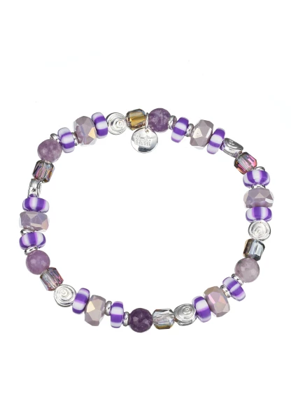 Leslii Armband Stones & Kristall Lila Günstiger Verkauf