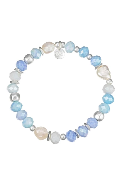 Leslii Armband Kristallperlen | Blau Begrenztes Angebot