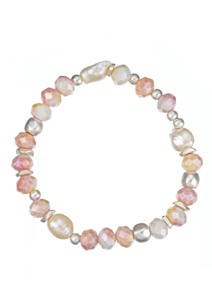 Leslii Armband Kristallperlen | Pink Online Shopping
