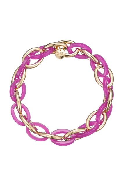 Leslii Stretch Glieder Armband Lila Neuheiten