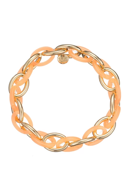 Leslii Stretch Glieder Armband Orange Kauf eins, bekomm eins gratis