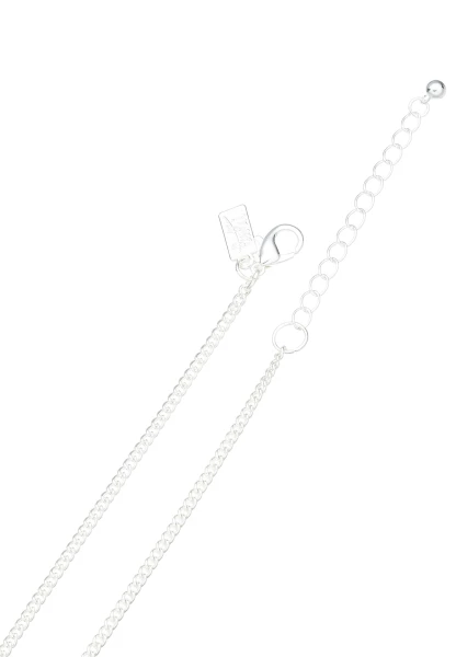 Leslii Lange Halskette Stein-Kugeln in Rosa Letzter Tag