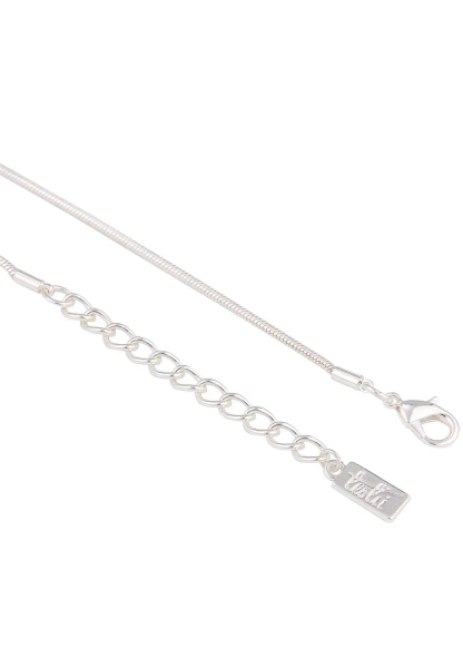 Leslii Kurze Halskette Bicolor Collier Silber Gold Blitzverkäufe