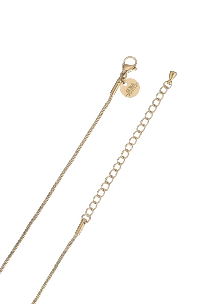 Leslii Lange Kette Ringe Edelstahl Gold Exklusivangebot